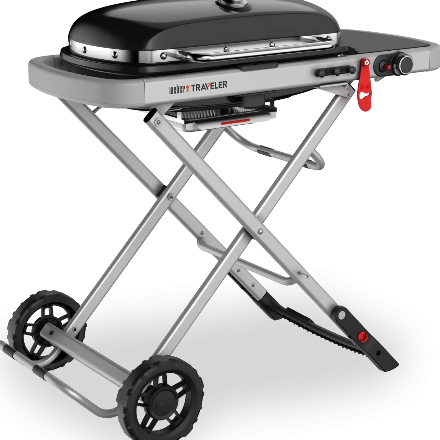 Weber® Traveler gasgrill sort