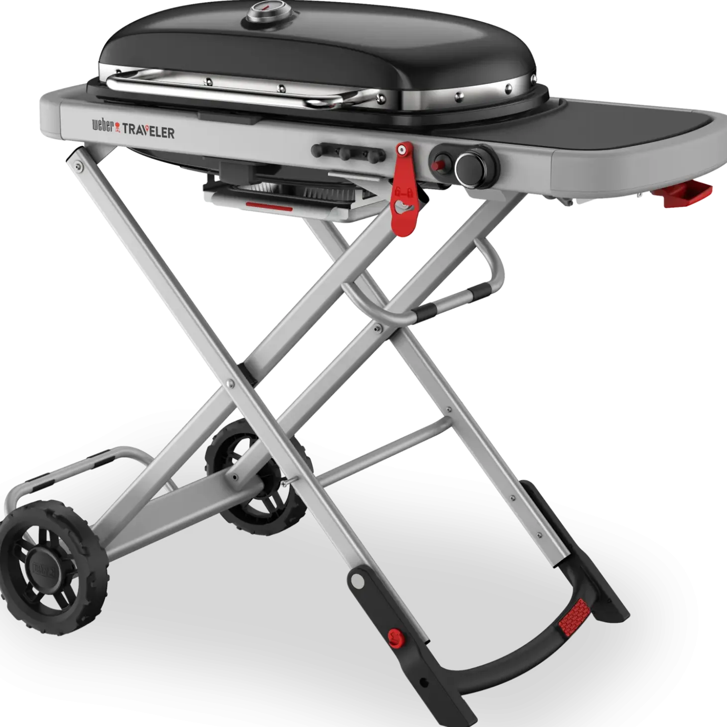 Weber® Traveler gasgrill sort