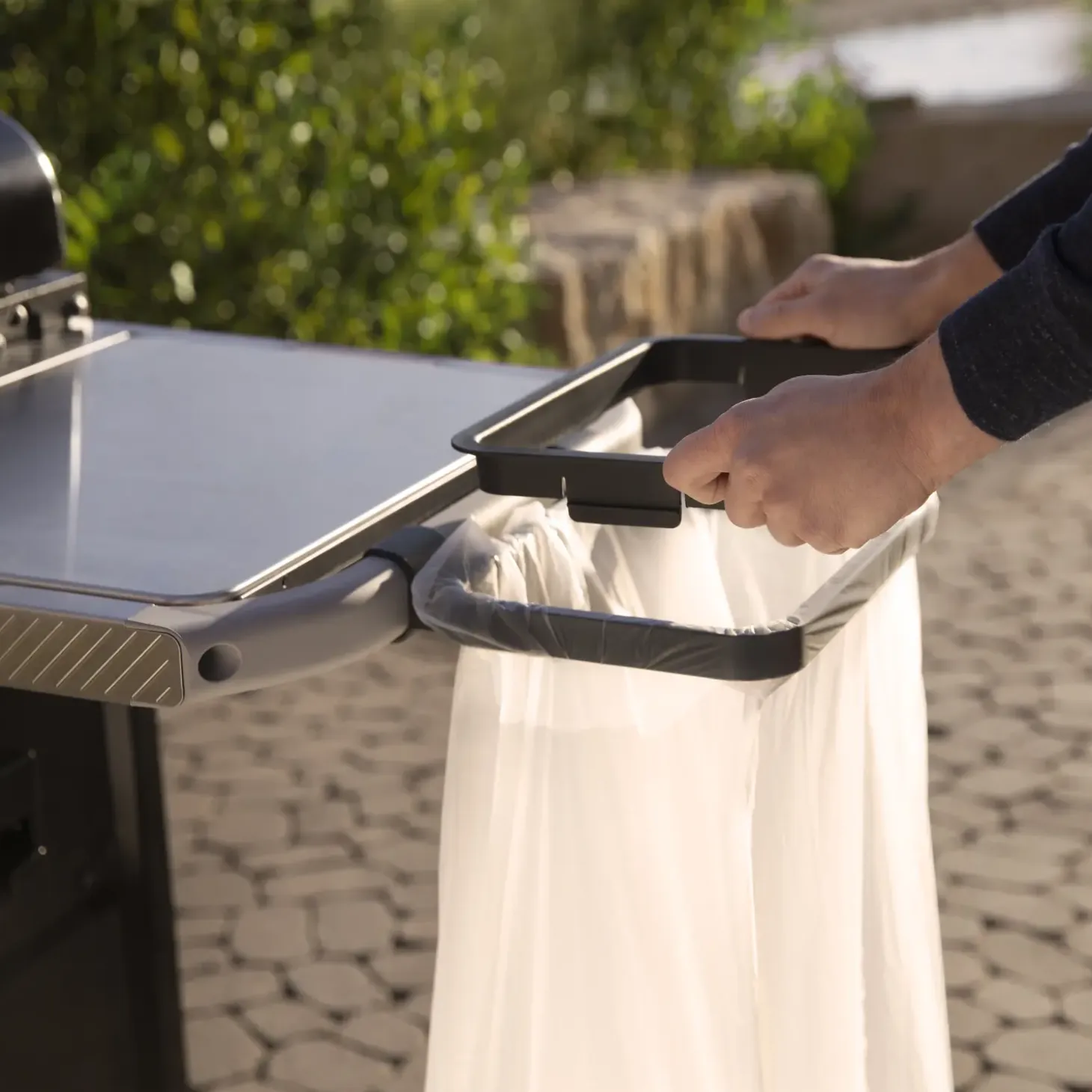 Weber works køkkenrulleholder ophæng affaldsposeholder
