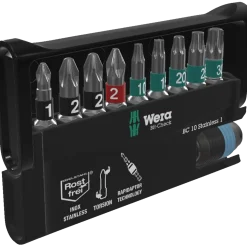 Wera Bit-Check 10 dele