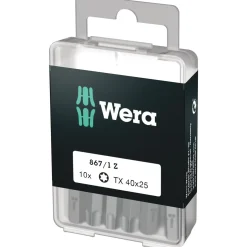 Wera DIY bitsæt 867/1 Z TX40x25 mm 10 stk