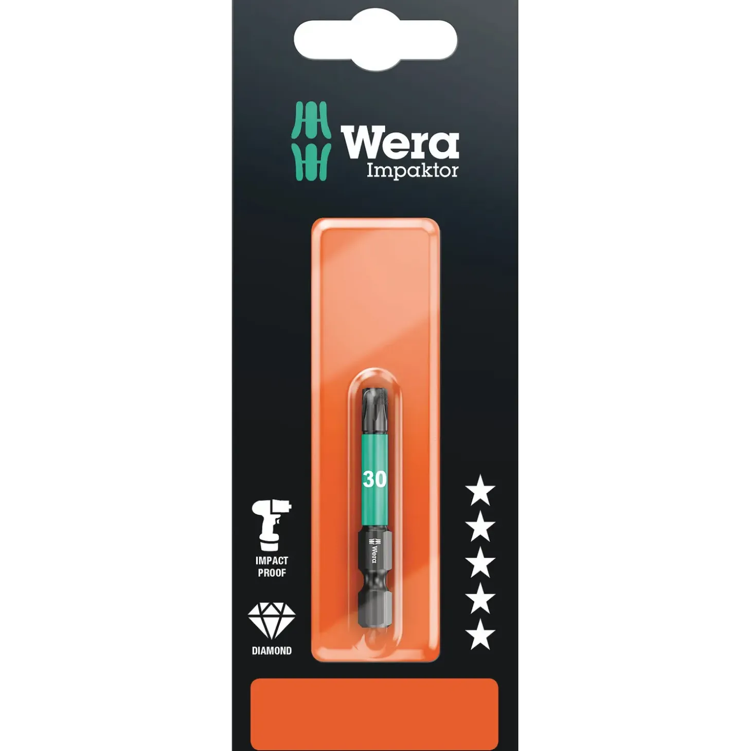 Wera 867/4 IMP DC SB Impaktor bits