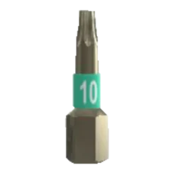 Wera 10 STK. TX25x25 bits