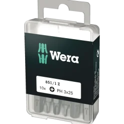 Wera 851/1 Z bits PH 3x25 mm 10 stk