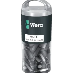 Wera 867/1Z DIY-Boks TX 15x25 mm 100 stk