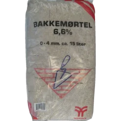 Wewers Kværs Bakkemørtel 6,6% 0-4 mm