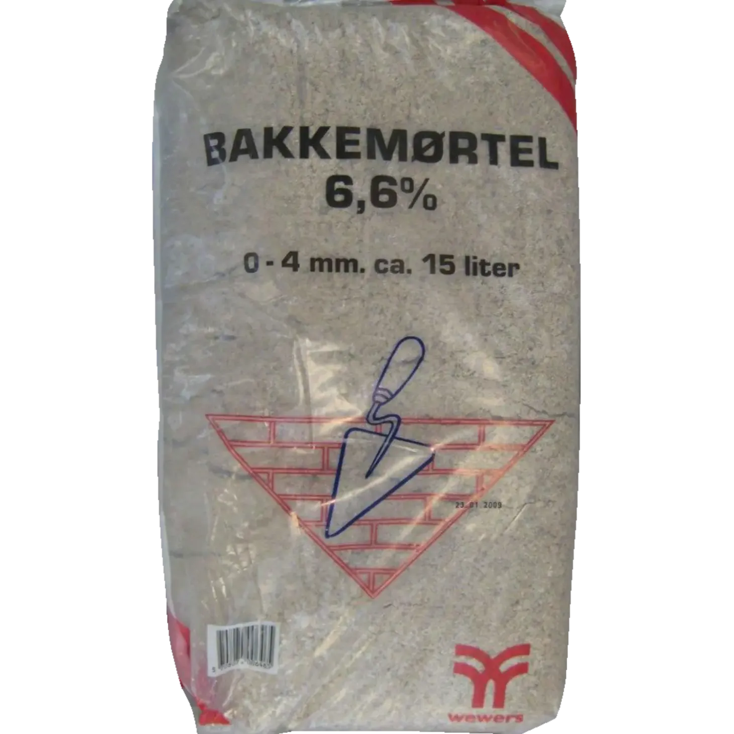 Wewers Kværs Bakkemørtel 6,6% 0-4 mm
