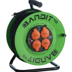 Wexim Bandit kabeltromle med 4 udtag 25 m