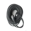 Wexim kabelsæt m/forlængerled 3G1,5mm² x 25 m sort