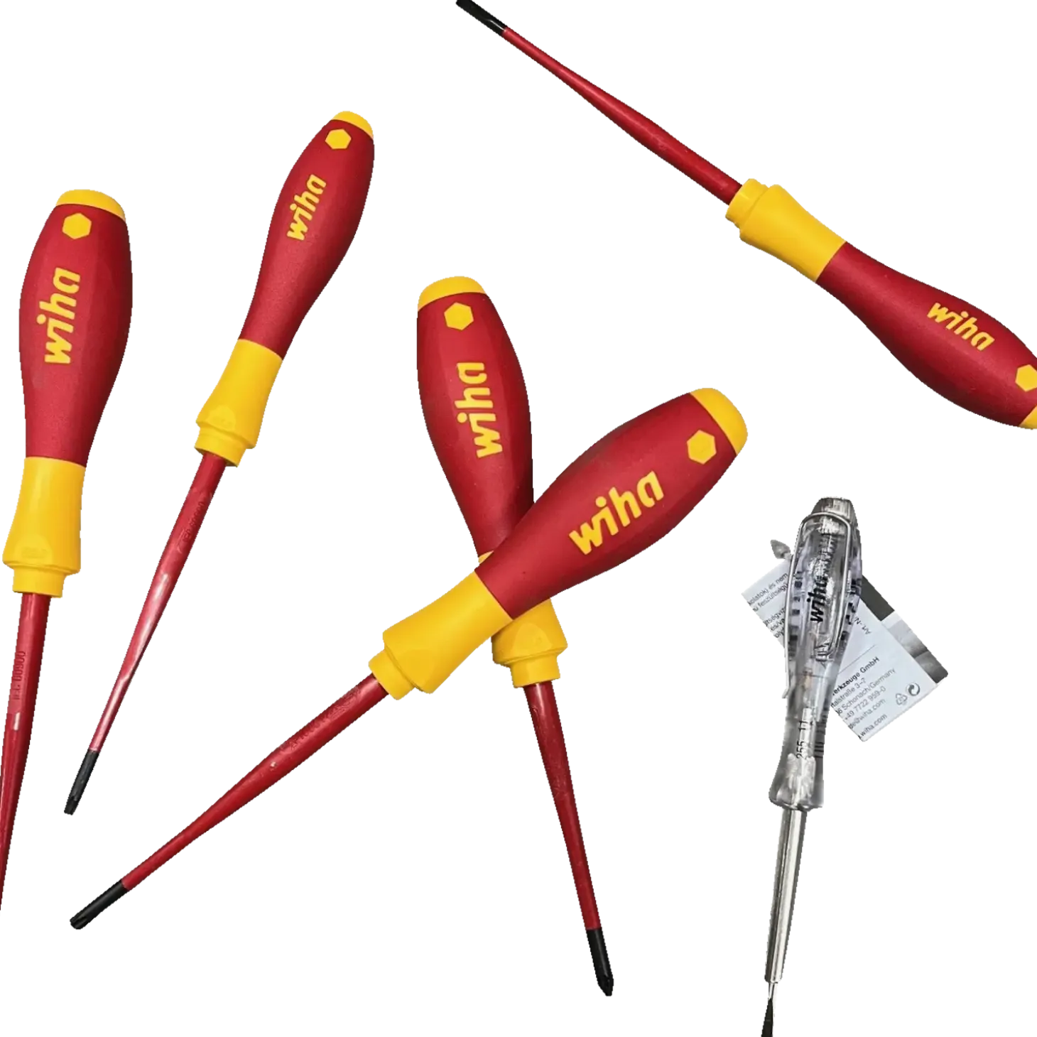 Wiha SlimFix electric Skruetrækkersæt 6 dele