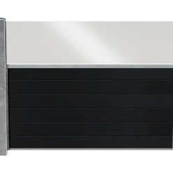 Wimex Livø Prime komposithegn m. glas MatSort 140 cm