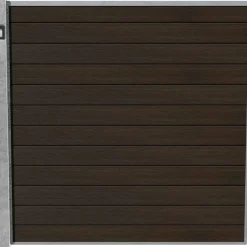 Wimex Livø Prime komposithegn m. lys MatBrun 180 cm