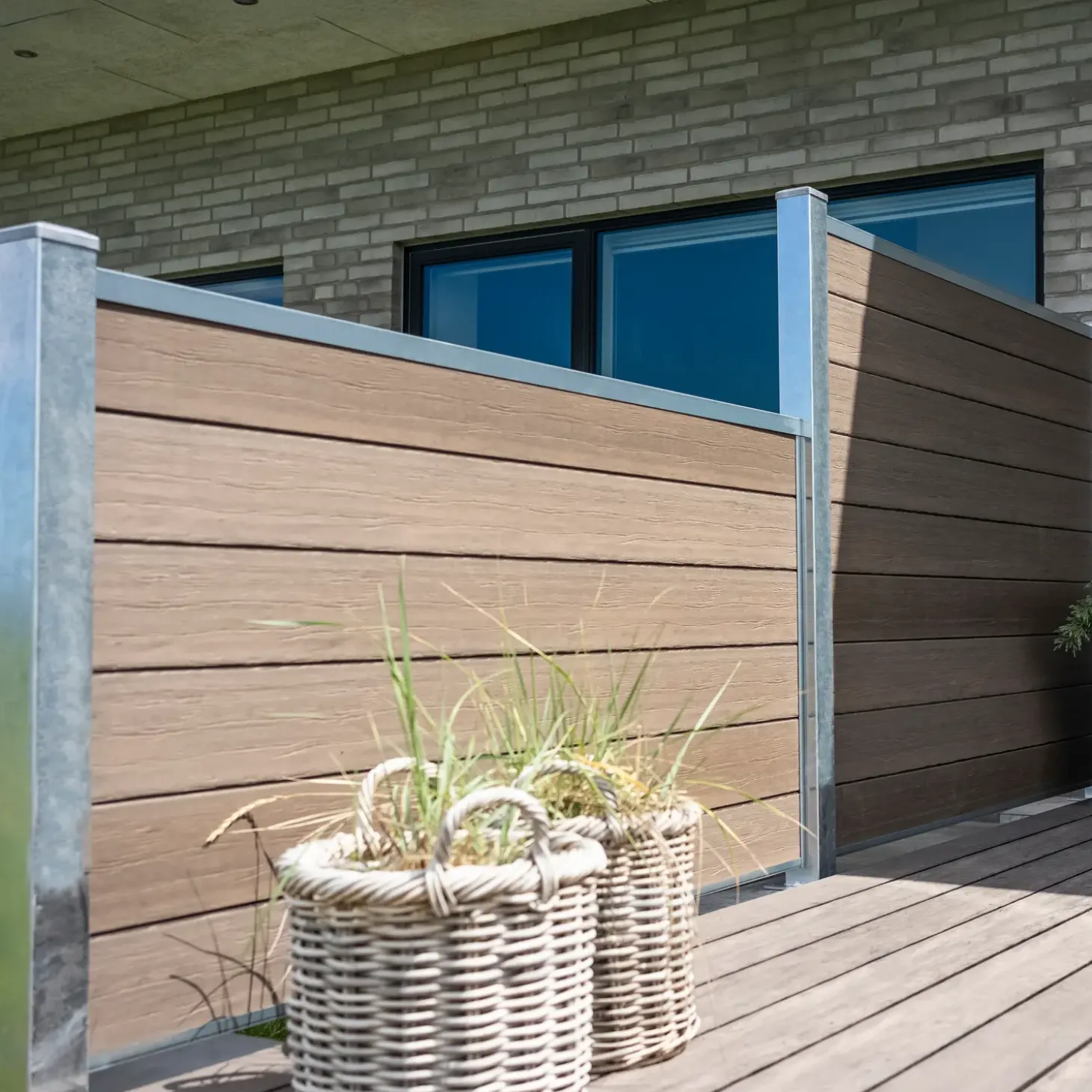 Wimex Livø Prime komposithegn MatBrun 90 cm