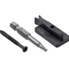 Wimex Royal preload bort-clips sort , inkl. skrue 45 mmbort t-clips bred 23 mm , 100 stk pr kasse