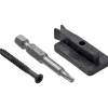 Wimex t-clips til bort sort , inkl. skrue 40 mmbort t-clips , 100 stk. pr. kasse