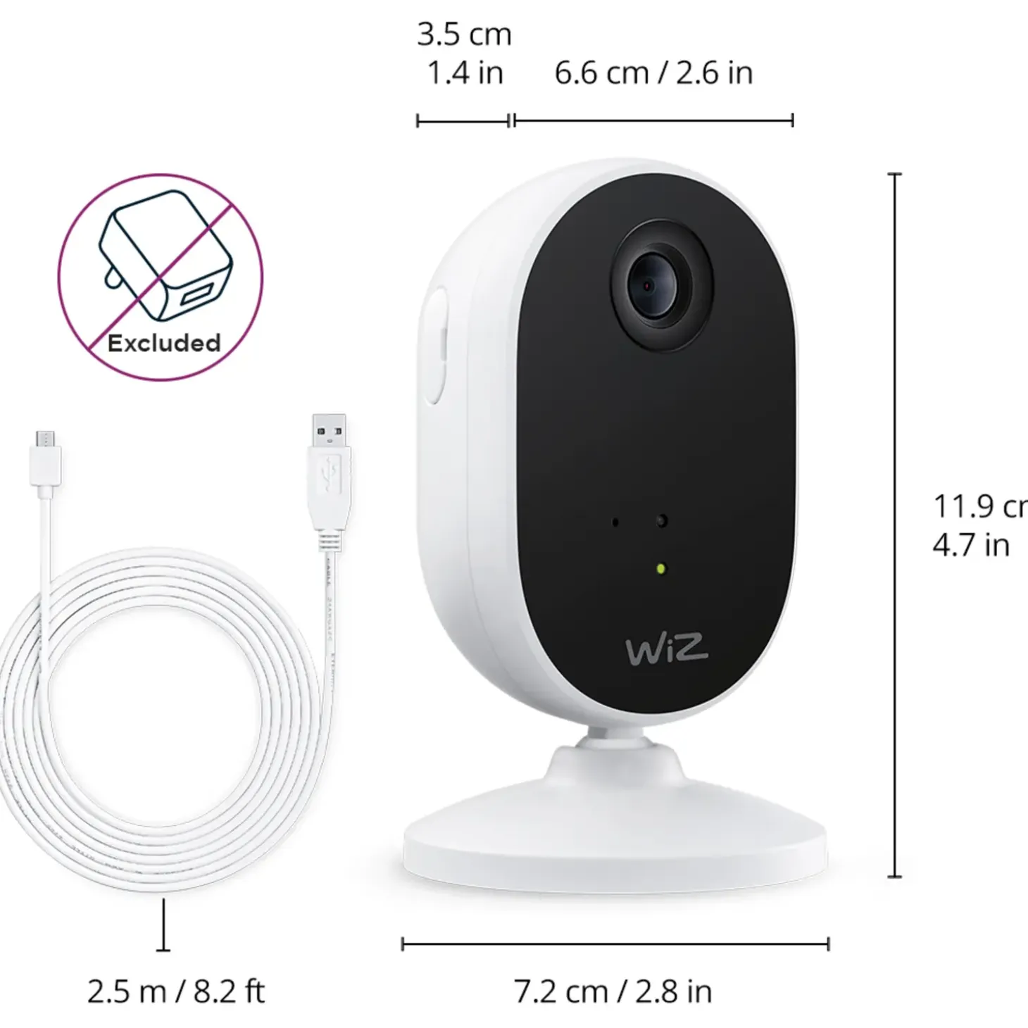 WiZ Smart LED IR-overvågningskamera