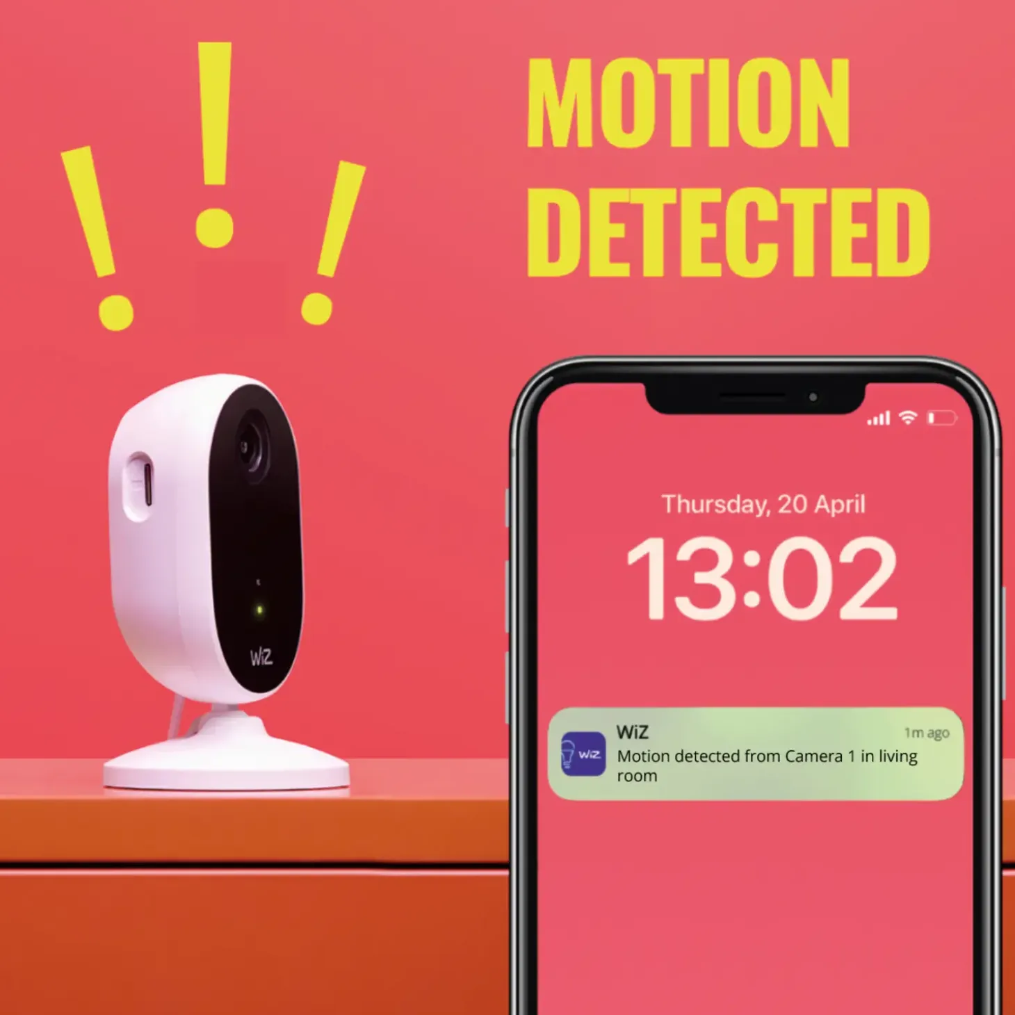 WiZ Smart LED IR-overvågningskamera